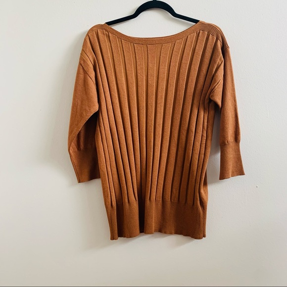 APT.9 Brown Sweater size M - Picture 6 of 6